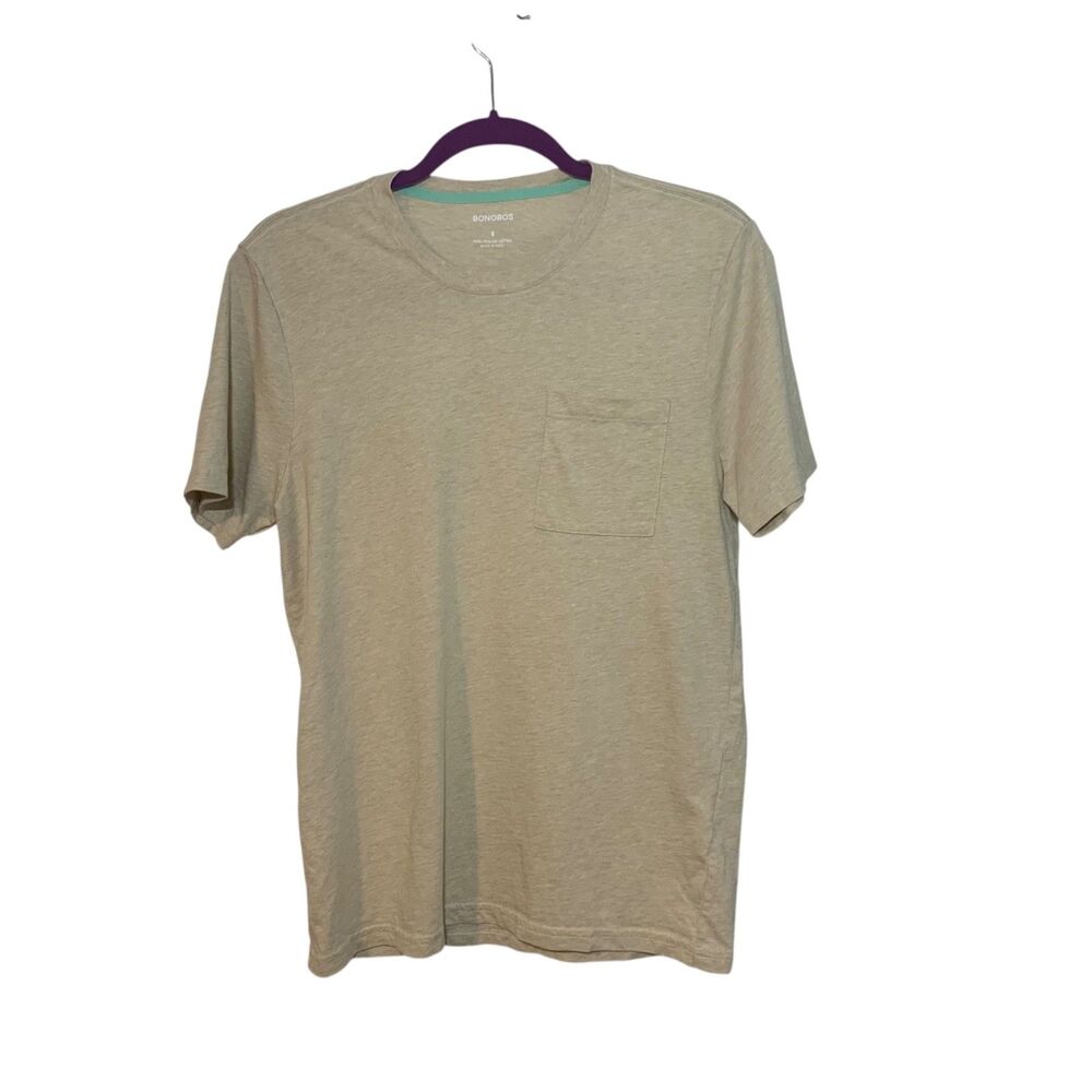 Bonobos Mens Organic Cotton Pocket T-Shirt S Casual Beach Vacation
